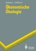 Cover: &Ouml;konomische &Ouml;kologie - Springer