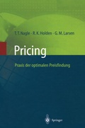 Cover: Pricing - Praxis der optimalen Preisfindung - Springer
