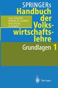 Bild: Springers Handbuch der Volkswirtschaftslehre 1 - Springer