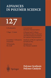Enlarge image Cover: Polymer Synthesis/Polymer Catalysis - Springer