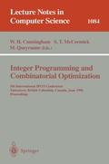 Cover: Integer Programming and Combinatorial Optimization - Springer