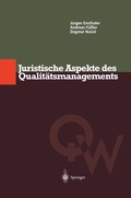 Abbildung von: Juristische Aspekte des Qualitätsmanagements - Springer