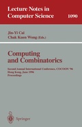 Cover: Computing and Combinatorics - Springer