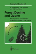 Cover: Forest Decline and Ozone - Springer