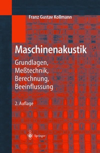 Abbildung von: Maschinenakustik - Springer