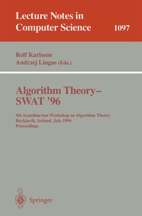 Abbildung von: Algorithm Theory - SWAT '96 - Springer