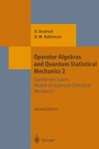Cover: Operator Algebras and Quantum Statistical Mechanics - Springer