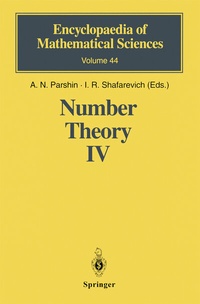 Abbildung von: Number Theory IV - Springer