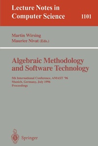 Enlarge image Cover: Algebraic Methodology and Software Technology - Springer