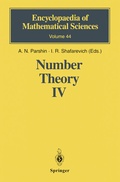 Cover: Number Theory IV - Springer
