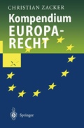 Cover: Kompendium Europarecht - Springer