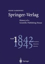 Cover: Springer-Verlag: History of a Scientific Publishing House - Springer