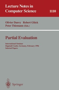 Enlarge image Cover: Partial Evaluation - Springer