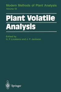 Enlarge image Cover: Plant Volatile Analysis - Springer