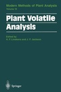 Cover: Plant Volatile Analysis - Springer