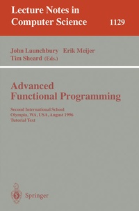 Enlarge image Cover: Advanced Functional Programming - Springer
