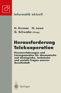 Cover: Herausforderung Telekooperation - Springer