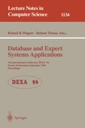 Cover: Database and Expert Systems Applications - Springer