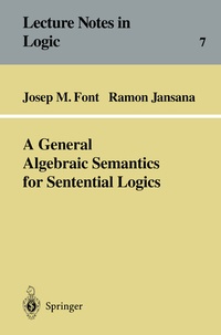 Abbildung von: A General Algebraic Semantics for Sentential Logics - Springer