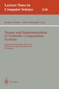 Enlarge image Cover: Design and Implementation of Symbolic Computation Systems - Springer