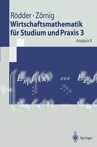 Abbildung von: Wirtschaftsmathematik für Studium und Praxis 3 - Springer