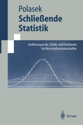 Cover: Schlie&szlig;ende Statistik - Springer