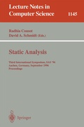 Cover: Static Analysis - Springer