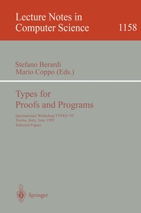 Enlarge image Cover: Types for Proofs and Programs - Springer
