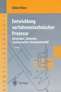 Cover: Entwicklung verfahrenstechnischer Prozesse - Springer