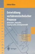 Cover: Entwicklung verfahrenstechnischer Prozesse - Springer