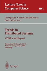 Enlarge image Cover: Trends in Distributed Systems: CORBA and Beyond - Springer