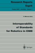 Cover: Interoperability of Standards for Robotics in CIME - Springer