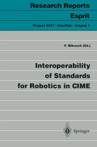 Enlarge image Cover: Interoperability of Standards for Robotics in CIME - Springer