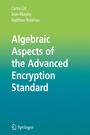 Cover: Algebraic Aspects of the Advanced Encryption Standard - Springer