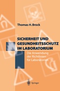 Cover: Sicherheit und Gesundheitsschutz im Laboratorium - Springer
