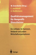 Cover: Qualit&auml;tsmanagement f&uuml;r Nonprofit-Dienstleister - Springer