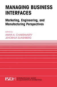 Enlarge image Cover: Managing Business Interfaces - Springer