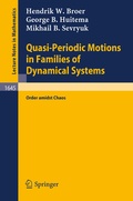 Cover: Quasi-Periodic Motions in Families of Dynamical Systems - Springer