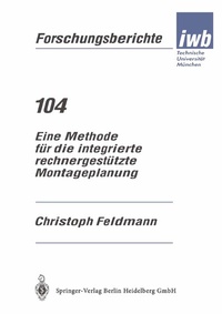 Abbildung von: Eine Methode für die integrierte rechnergestützte Montageplanung - Springer