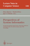 Cover: Perspectives of System Informatics - Springer