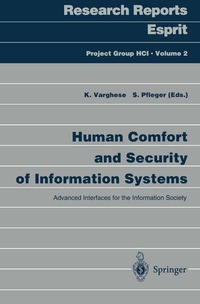 Enlarge image Cover: Human Comfort and Security of Information Systems - Springer