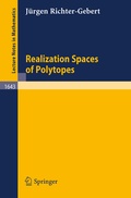 Bild: Realization Spaces of Polytopes - Springer