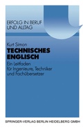 Cover: Technisches Englisch - Springer
