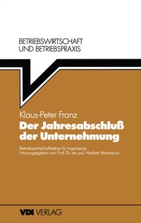 Abbildung von: Der Jahresabschluß der Unternehmung - Springer