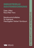 Cover: Industrielle Kostenrechnung - Springer