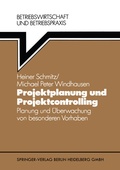 Cover: Projektplanung und Projektcontrolling - Springer