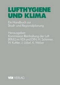 Enlarge image Cover: Lufthygiene und Klima - Springer