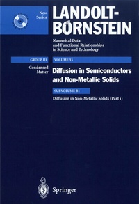 Enlarge image Cover: Diffusion in Non-Metallic Solids without Volume Diffusion in Oxides - Springer
