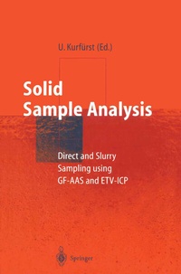 Abbildung von: Solid Sample Analysis - Springer