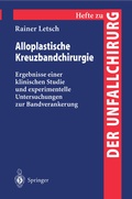 Cover: Alloplastische Kreuzbandchirurgie - Springer